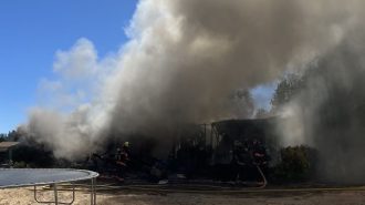 North County home destroyed in fire Thursday