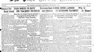 Looking Back to 1915: News from the Atascadero colony