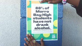 Local youth work to reduce underage drinking