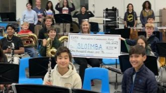 Atascadero Community Band donates over $1,000 to support school music programs