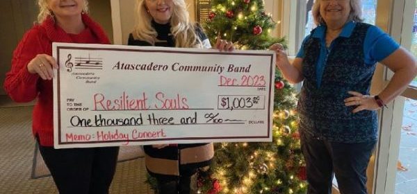 Atascadero Community Band donates over $1,000 to local nonprofit