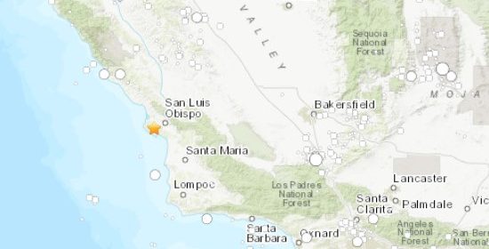 Earthquake reported Wednesday near nuclear power plant
