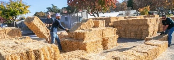 kiwanis straw bales