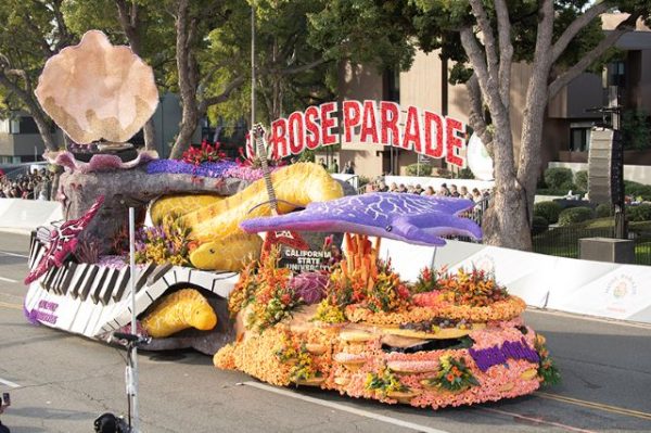 Cal Poly float receives Crown City Innovator Award at 2024 Rose Parade