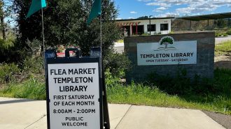 Community flea markets to begin at Templeton Library