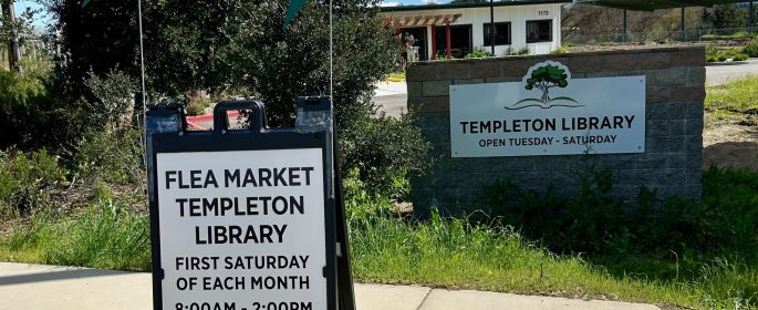 Community flea markets to begin at Templeton Library