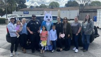 Atascadero Police bring Easter joy to ECHO shelter residents