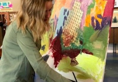 art teacher Spencer Collins