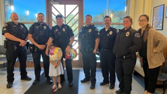 Atascadero Police grant little girl's birthday wish