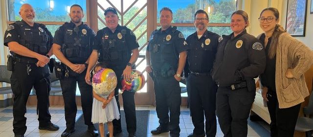 Atascadero Police grant little girl's birthday wish