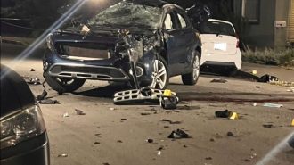 Two killed in multi-vehicle collision 