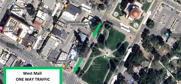 Portion of West Mall in Atascadero to become one-way street