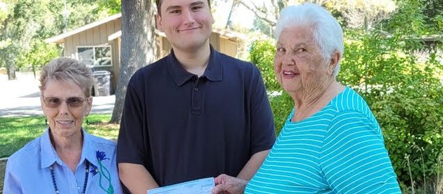 Local student awarded scholarship by Quota club