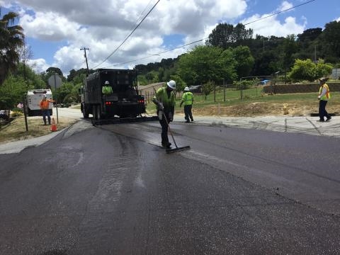 Roadwork begins for pavement resurfacing project