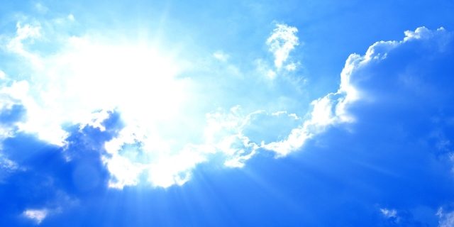 Clear skies in the forecast