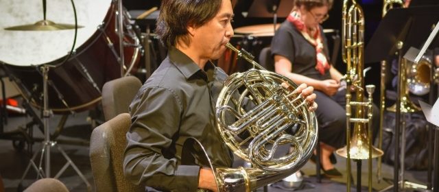 Winter Harmonies concert features wind orchestra, handbell choir duet