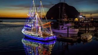 Morro Bay's holiday boat parade brings holiday cheer to waterfront