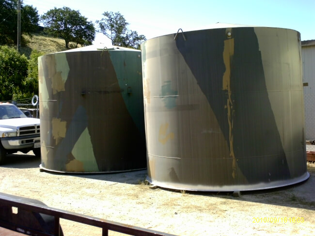 Water storage tanks Los Angeles