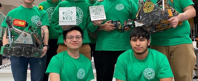 Cal Poly robotics team to host regional robotics tournament March 1
