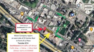 Detour starts Tuesday on El Camino Real in Atascadero