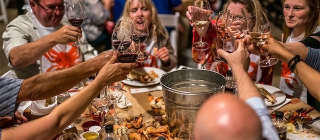 Opolo's legendary 'Sunset Crab Feed'