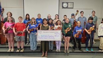 Atascadero Community Band gives donation to San Luis Obispo Youth Symphony