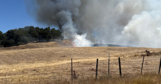 Vegetation fire burns 40 acres in Atascadero