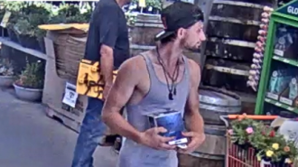 Atascadero Police requesting information on Home Depot shoplifting suspect