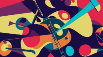 jazz blues stock photo