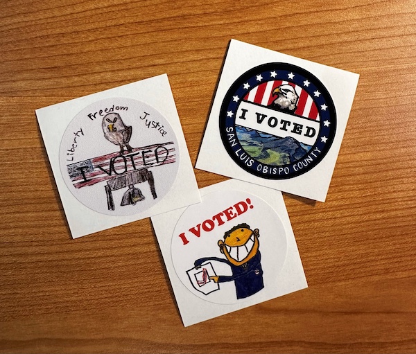 County elections office invites students to design voting stickers