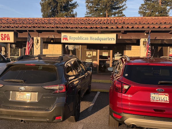 Republicans gather at headquarters to watch Super Bowl, alternative halftime show