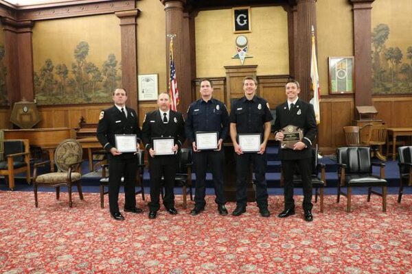 Masonic lodge honors San Luis Obispo County firefighters