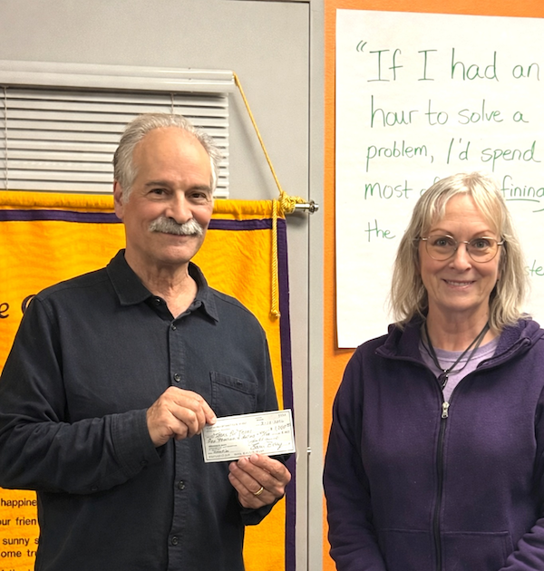 Atascadero Optimist Club donates $1,000 to teen mental health nonprofit