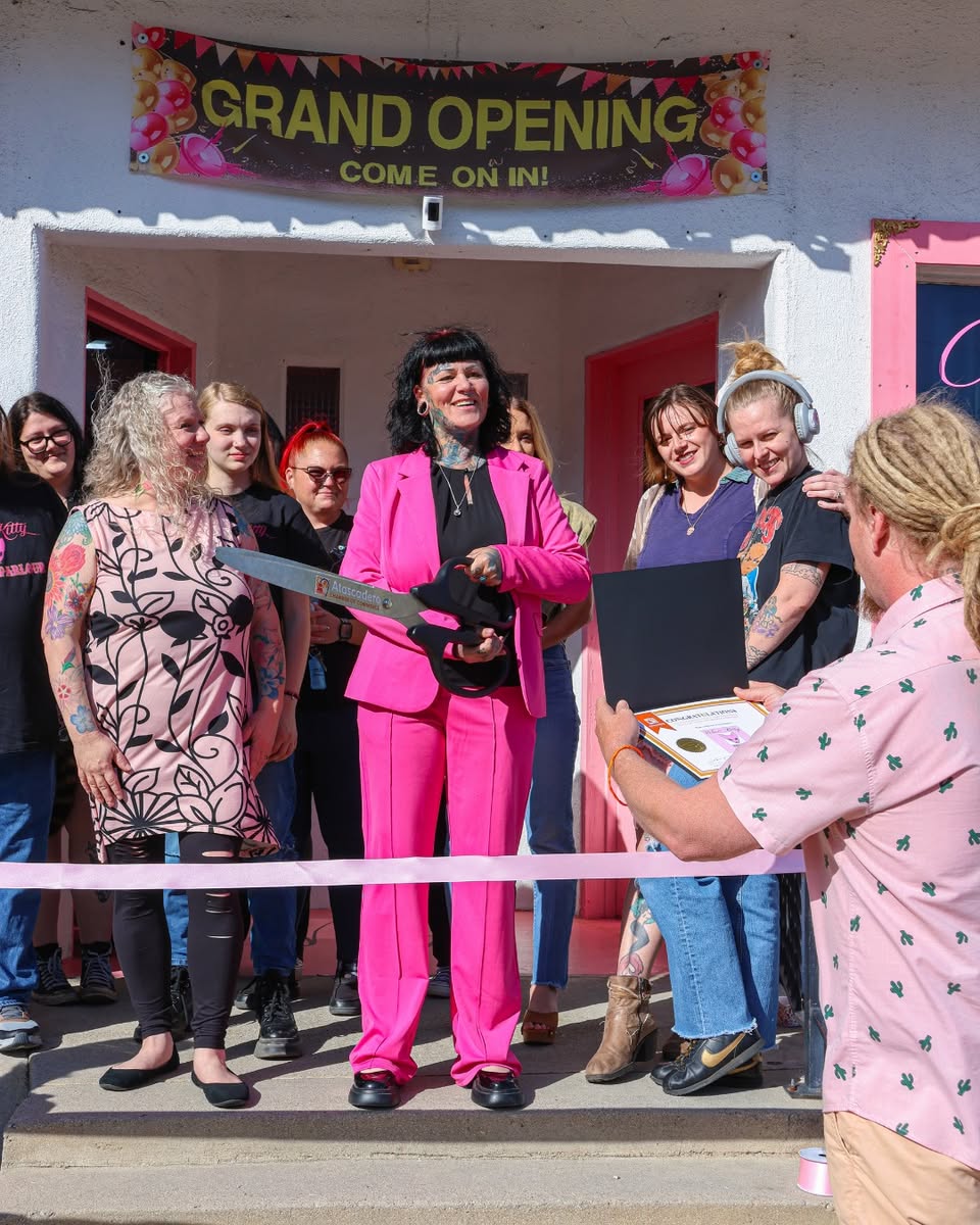Atascadero Chamber welcomes new tattoo shop with ribbon cutting