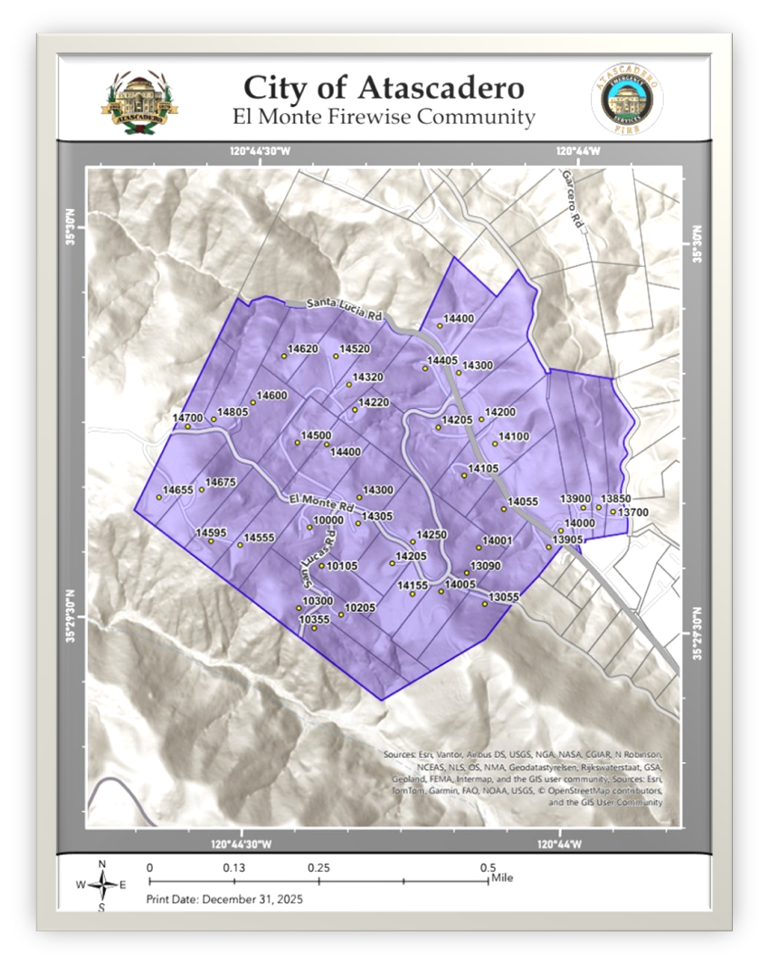 Atascadero neighborhood earns recognition as ‘Firewise USA’ community