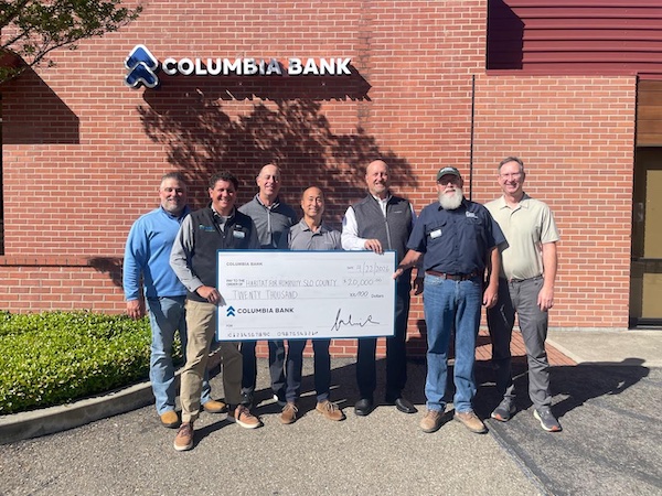 Columbia Bank awards $20,000 grant to local housing nonprofit