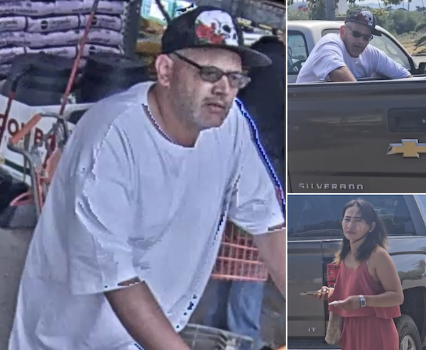 Police ask public to identify suspects in Home Depot theft