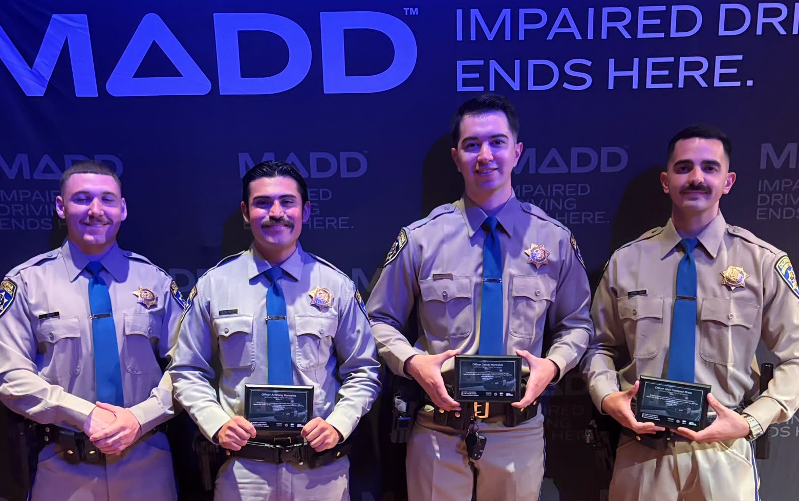 Templeton CHP officers recognized for impaired driving enforcement