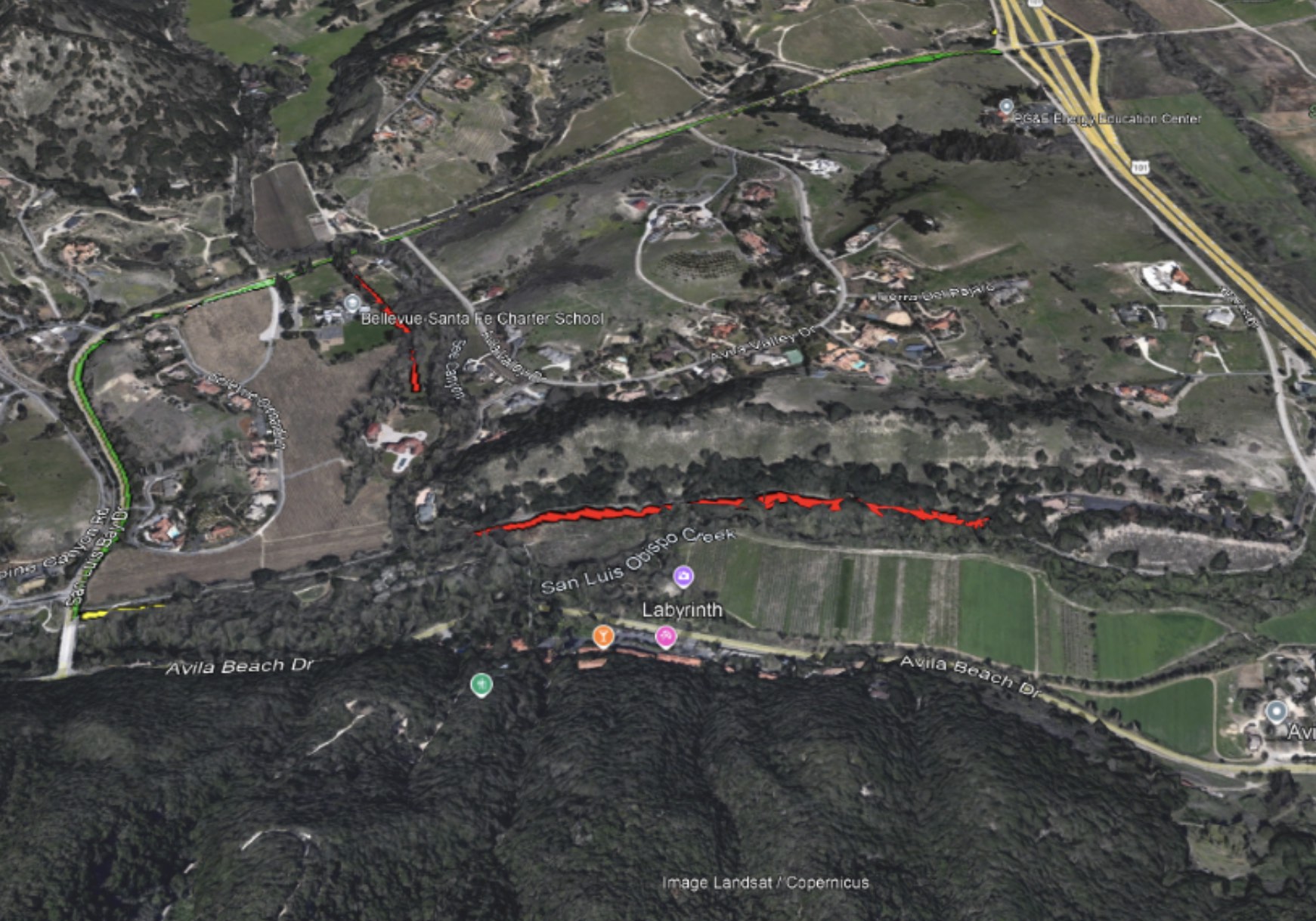 PG&E undergrounds Avila Beach power lines to reduce wildfire risk
