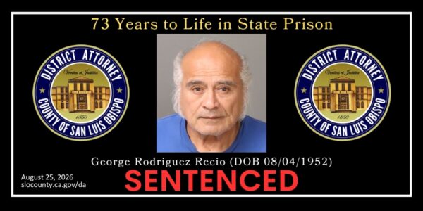Grover Beach man sentenced to 73 years to life for sexual abuse of four victims