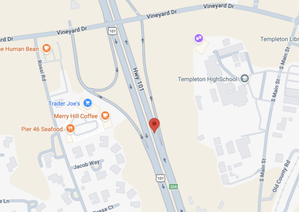 Update: Body found near Highway 101 in Templeton, investigation underway