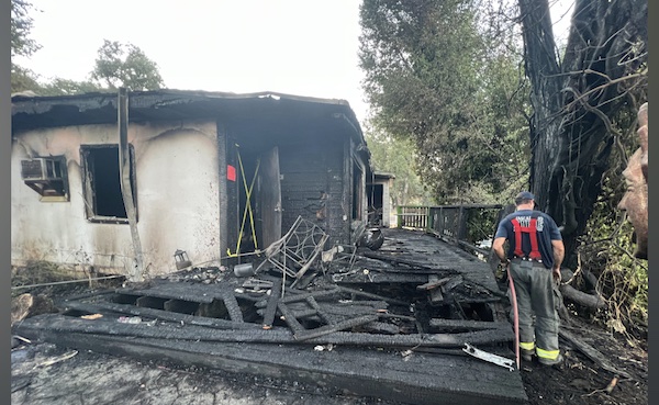 Fire displaces four residents from Atascadero home