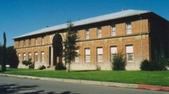 The historic Atascadero Printery building