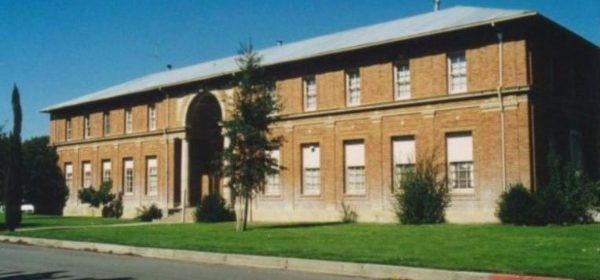 The historic Atascadero Printery building