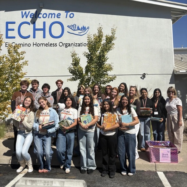 Atascadero High School donates first batch of Dolly Parton book drive to ECHO