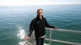 Ben Ruttenberg, director of Cal Poly’s Center for Coastal Marine Sciences, on the Cal Poly Pier