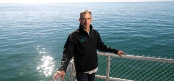 Ben Ruttenberg, director of Cal Poly’s Center for Coastal Marine Sciences, on the Cal Poly Pier