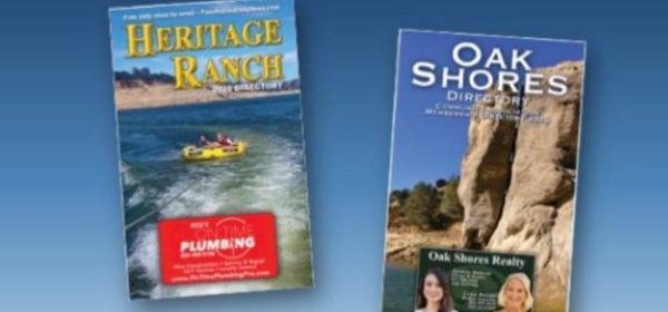 Heritage Ranch and Oak Shores directories